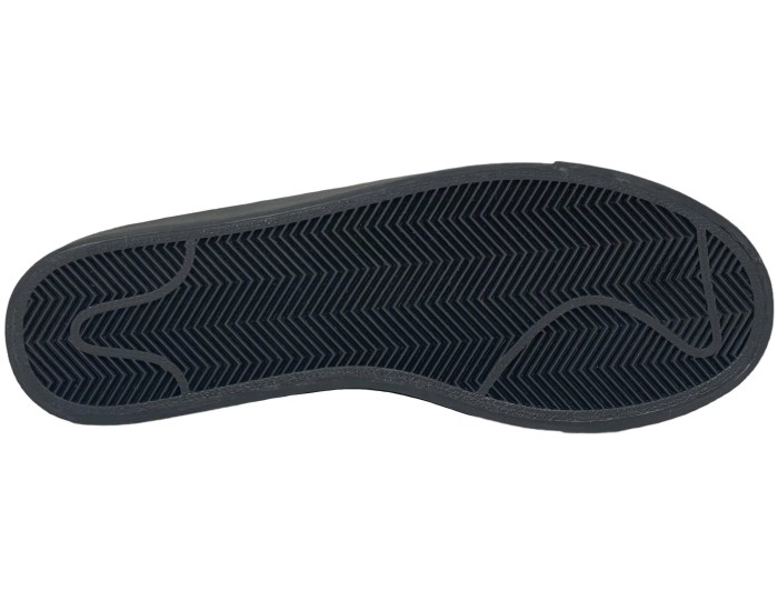 Nike Air Force 1 Blazer Mid 77 Vintage All Black с мехом