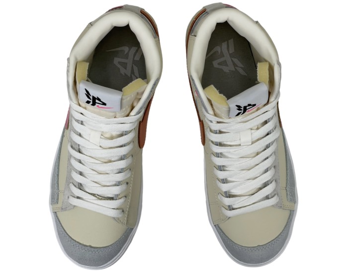 Nike Air Force 1 Blazer Mid 77 Vintage Pale Ivory Hyper Pink