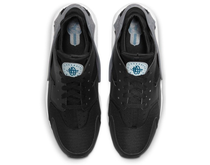 Nike Air Huarache черные с серым