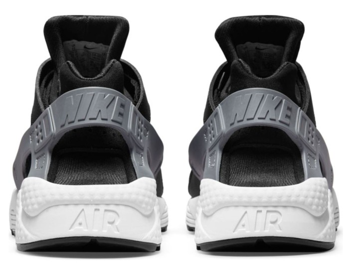 Nike Air Huarache черные с серым