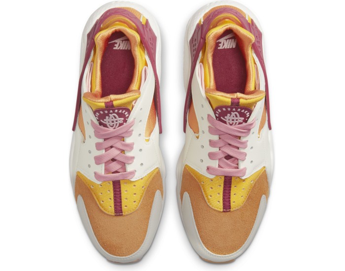 Nike Air Huarache Cordura белые с оранжевым