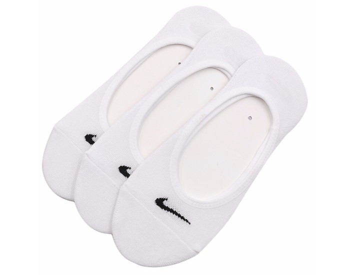 Носки-следы Nike Everyday белые 3 пары
