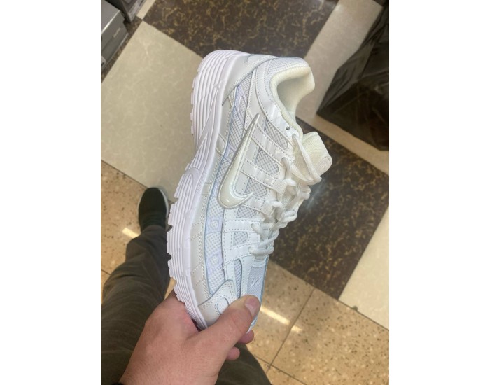 Nike P-6000 Triple White