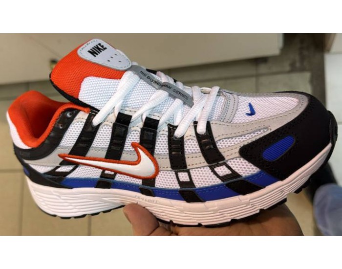Nike P-6000 Orange Bleu Cacher