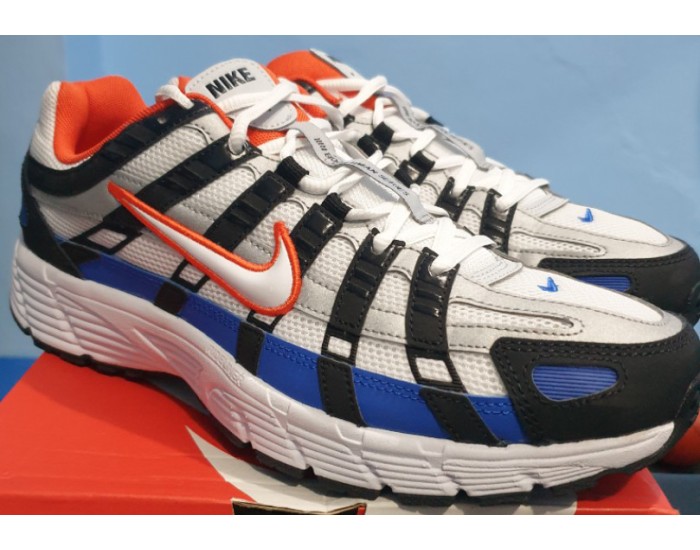 Nike P-6000 Orange Bleu Cacher