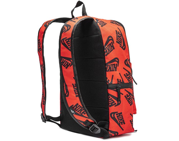 Рюкзак Nike цвет оранжевый с черным