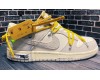 Nike SB Dunk Low Off-White серые