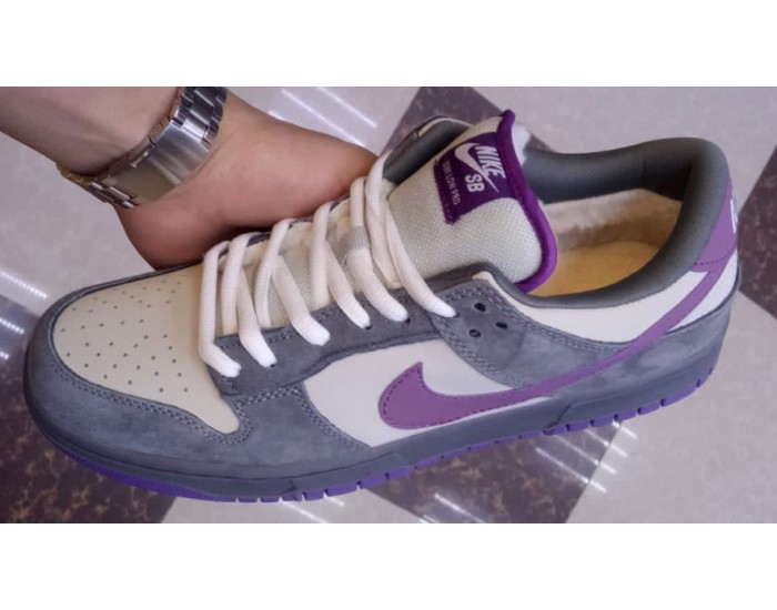 Nike SB Dunk Low Purple Pigeon с мехом