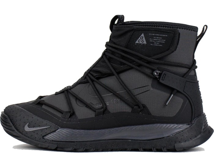 Nike ACG Air Terra Antarktik Grey Black Fur с мехом