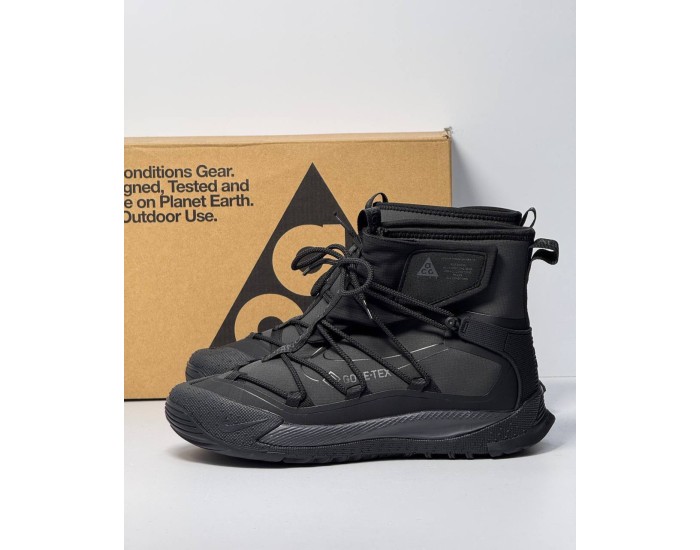 Nike ACG Air Terra Antarktik Grey Black Fur с мехом