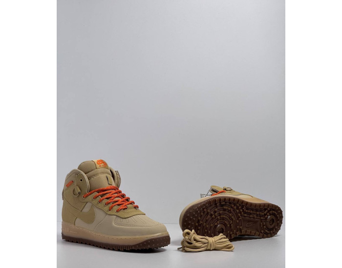 Nike Air Force 1 Duckboot Grain Starfish с мехом