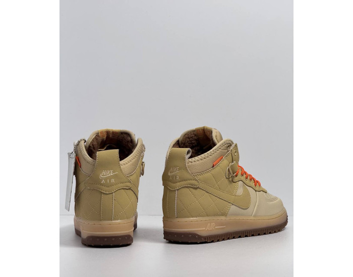 Nike Air Force 1 Duckboot Grain Starfish с мехом
