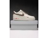 Nike Air Force 1 Low Beige/Brown с мехом