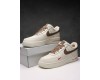 Nike Air Force 1 Low Beige/Brown с мехом
