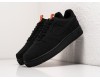 Nike Air Force 1 Low Черные Зимние С Мехом