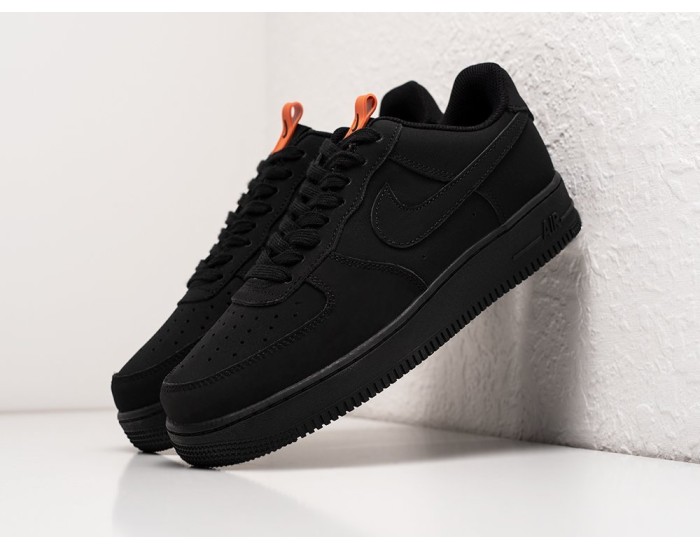 Nike Air Force 1 Low Черные Зимние С Мехом