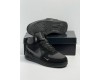 Nike Air Force 1 Mid Grey Black  Зимние