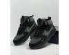 Nike Air Force 1 Mid Grey Black  Зимние