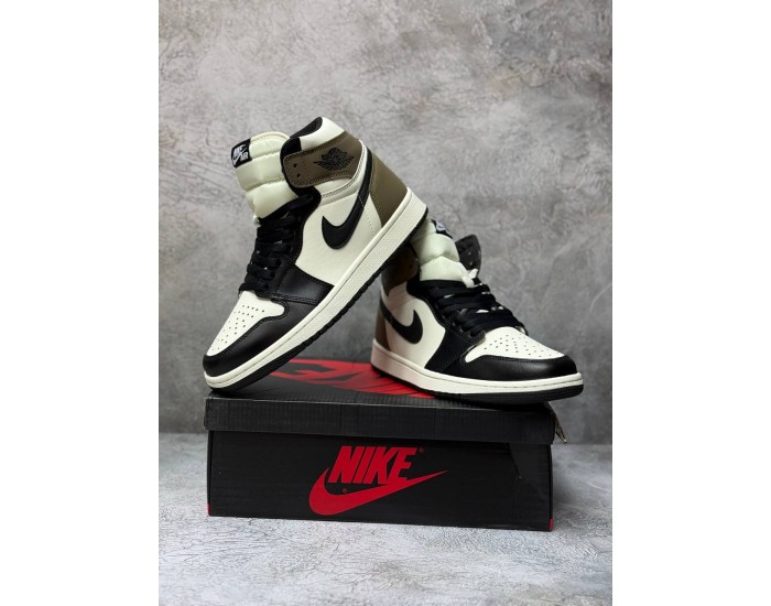 Nike Air Jordan 1 Retro High Dark Mocha  с мехом
