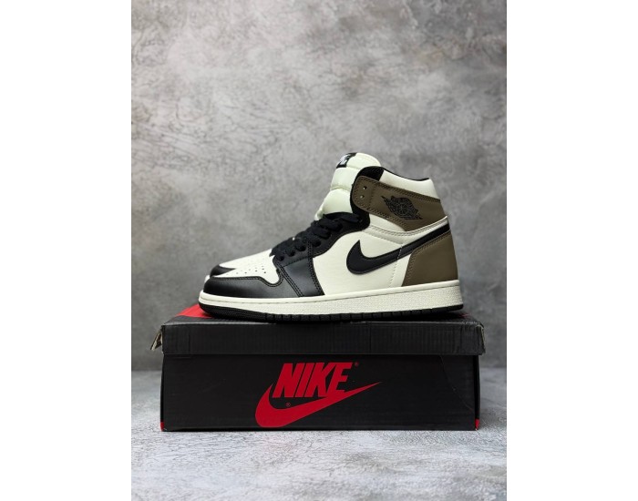 Nike Air Jordan 1 Retro High Dark Mocha  с мехом