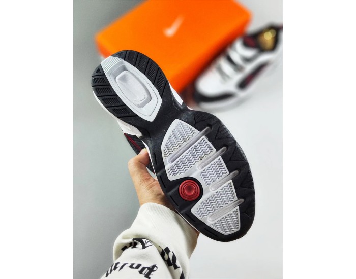 Nike Air Monarch Black White Зимние С Мехом