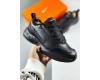 Nike Air Monarch Black Зимние С Мехом