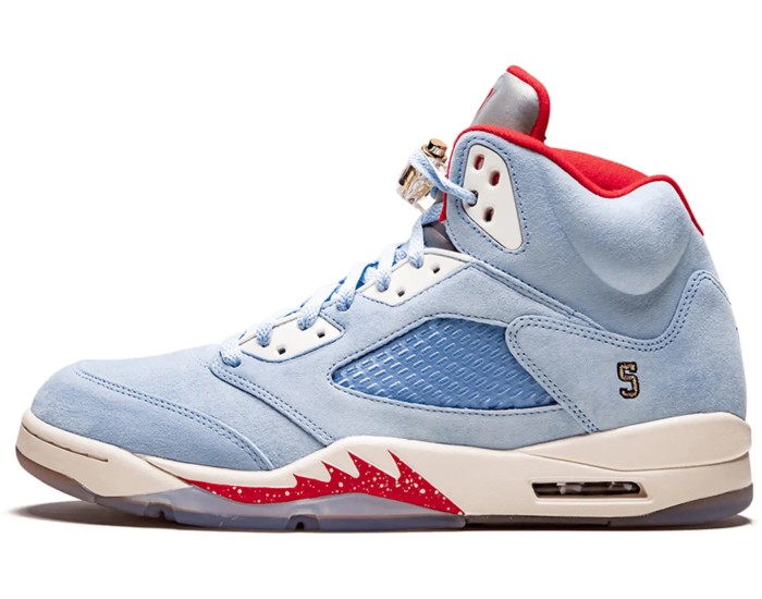 Nike x Air Jordan 5 Retro x Trophy Room Ice Blue Gore-Tex
