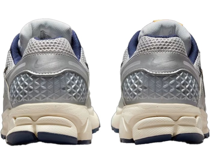 Nike Zoom Vomero 5 Pure Platinum and Laser Orange