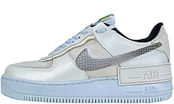 Nike Air Force 1 Shadow Platinum Blue Smoke Grey