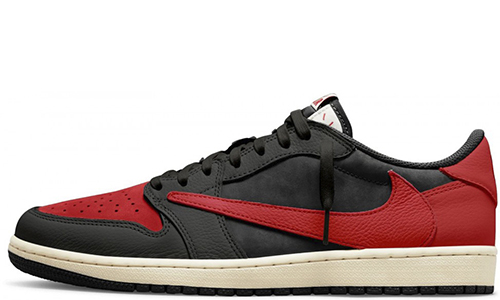 Nike Air Jordan x Travis Scott 1 Low OG Black Red
