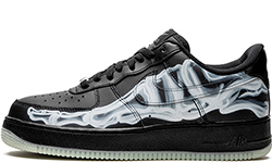 Nike Air Force 1 Low Skeleton Black