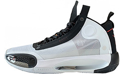 Nike Air Jordan XXXIV bred White / Black-red