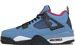 купить Nike Air Jordan 4 Retro Cactus Jack Blue Nike Air Jordan 4 Retro Cactus Jack Blue