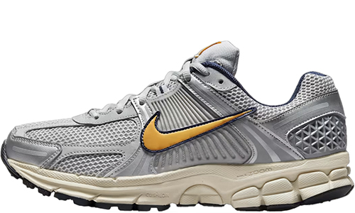 Nike Zoom Vomero 5 Pure Platinum and Laser Orange